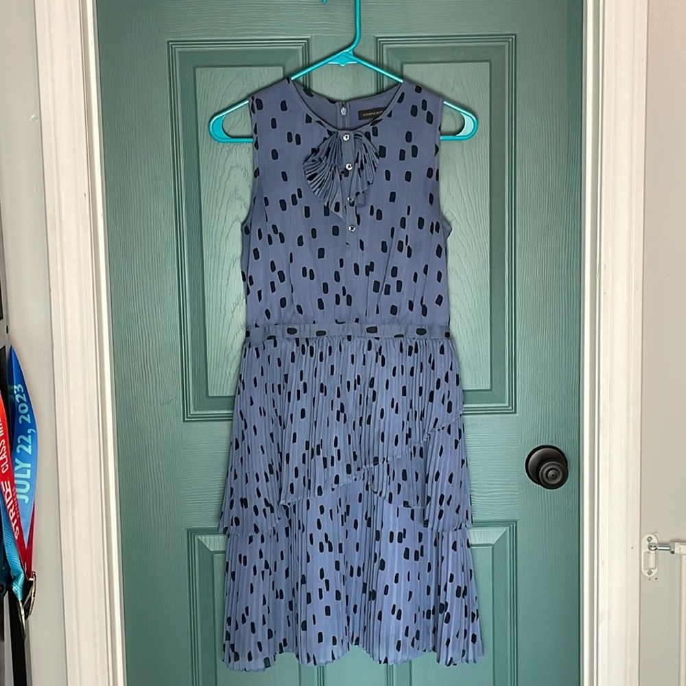 Flattering dotted dress